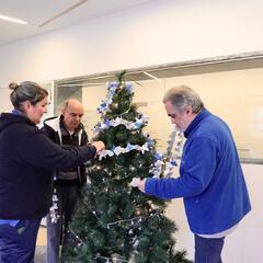 Galeria - Imagem 3 da Decormos a loja da Indaqua Senhora da Hora com o tema de Natal 