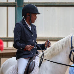 Galeria - Imagem 9 da Utente da ALADI conquista medalha de prata em prova de equitao