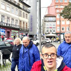 Galeria - Imagem 1 da Participmos na Caminhada da Deficincia da Diocese do Porto