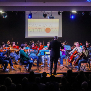 Jovens m�sicos da Camerata Virtuosa atuam a favor da ALADI