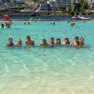 Imagem da Aproveit�mos o ver�o na Piscina do Areinho