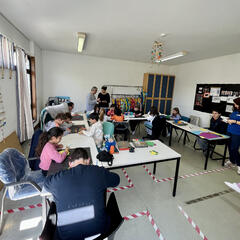 Galeria - Imagem 5 da Alunos da Escola Primria de Agudela participam nas atividades da ALADI