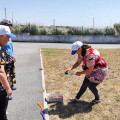 Galeria - Imagem 2 da Instituio MADI participa em atividade de desporto adaptado na ALADI