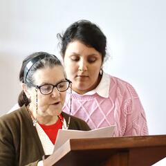 Galeria - Imagem 6 da Padre Celso Marques visita ALADI para uma eucaristia de Pscoa
