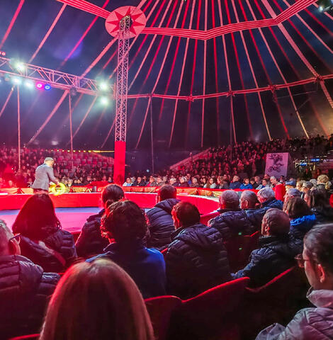 Utentes come�am o ano no Circo Soledad Cardinali