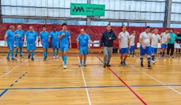 Padr�o da L�gua foi palco do talento no Futsal Adaptado