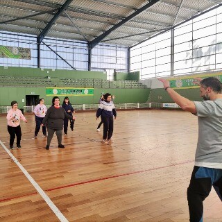 Imagem da Aula de zumba no CRPF Lavra