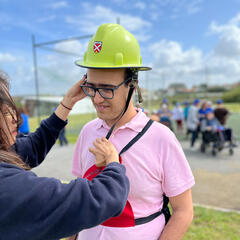 Galeria - Imagem 11 da Bombeiros Voluntrios de Leixes promovem atividade na ALADI