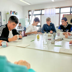 Galeria - Imagem 1 da Alunos da Escola EB 2,3 Dr. Jos Domingues dos Santos experimentam atividades da ALADI