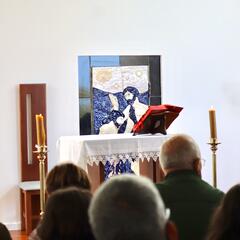 Galeria - Imagem 0 da Padre Celso Marques visita ALADI para uma eucaristia de Pscoa