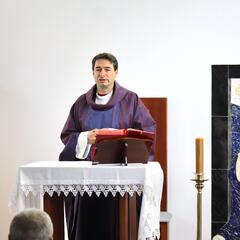 Galeria - Imagem 4 da Padre Celso Marques visita ALADI para uma eucaristia de Pscoa